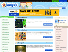 Tablet Screenshot of bjuegos.com